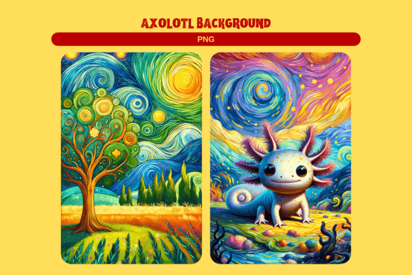 Axolotl Backgrounds: The Playful Font for Modern Brands