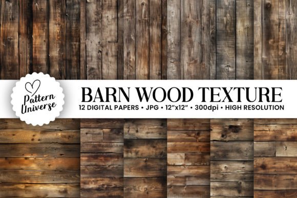 Barn Wood Texture Backgrounds: Rustic Charm for Modern Projects