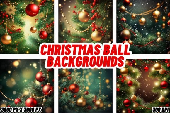 Christmas Ball Backgrounds: A Designer's Guide to Festive Elegance