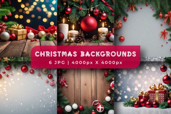 Christmas or New Year Banner Backgrounds: Your Festive Design Toolkit