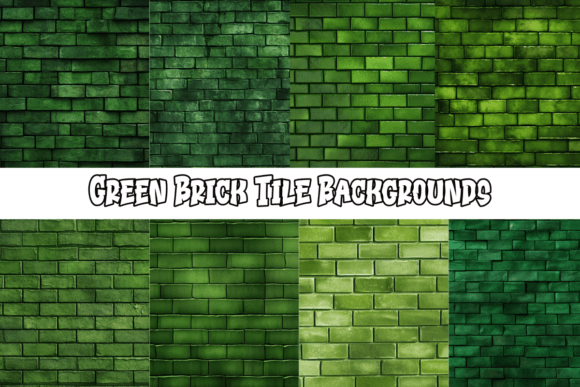 Green Brick Tile Backgrounds: A Designer's Guide