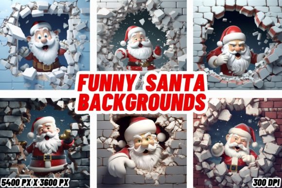 Inject Festive Humor: The Power of Funny Santa Backgrounds