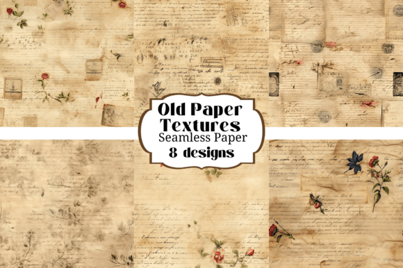 Old Paper Textures Backgrounds Dig Paper for Your Projects