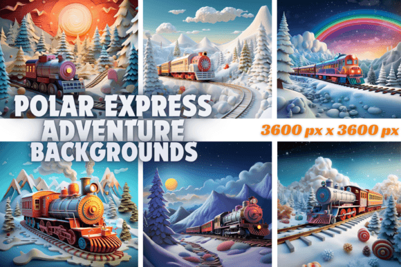 Polar Express Adventure Backgrounds: A Designer's Guide