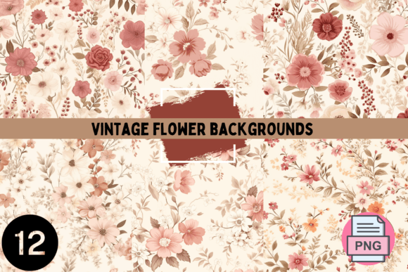 Timeless Elegance: Exploring the Vintage Flower Backgrounds Collection