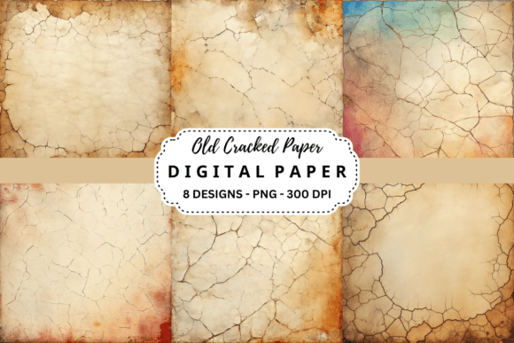 Unearth Timeless Character with Old Cracked Paper Backgrounds