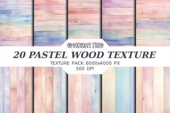 Warmth and Texture: Elevating Projects with Pastel Wood Backgrounds